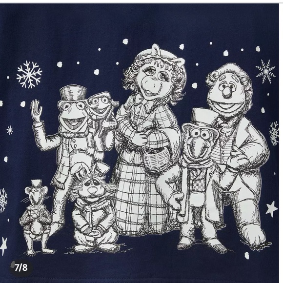 The Muppet Christmas Carol Spirit Jersey for Adults - Picture 7 of 11